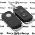 Корпус выкидного авто ключа MERCEDES C, S, SL, G-class (мерседес) 2 - кнопки, лезвие HU39 (Фиксация винтом)
