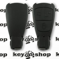 Корпус смарт ключа MERCEDES W210, W220, E-class (мерседес) 3 - кнопки (большая рыбка)