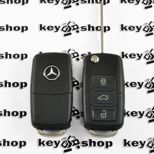 Корпус выкидного ключа Mercedes Vito / Sprinter (Мерседес Вито / Спринтер) 3 кнопки