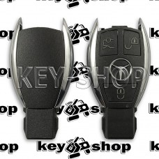 Корпус смарт ключа Mercedes-Benz W211, W221 (Мерседес) 3 кнопки, без отсека для батареек