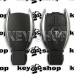 Корпус смарт ключа Mercedes-Benz W211, W221 (Мерседес) 3 кнопки, без отсека для батареек