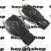 Корпус смарт ключа Mercedes-Benz W211, W221 (Мерседес) 3 кнопки, без отсека для батареек