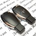 Корпус смарт ключа Mercedes-Benz W204, W164 (Мерседес) с креплением для батареи и лезвия - 2 кнопки 