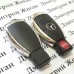      Корпус смарт ключа Mercedes-Benz (Мерседес) с креплением для батареи и лезвия - 3 кнопки + 1 кнопка (Panic)