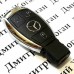    Корпус смарт ключа Mercedes-Benz W211, W221 (Мерседес) с креплением для батареи и лезвия - 3 кнопки