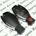 Корпус смарт ключа Mercedes (Мерседес) 3 + 1 кнопка, с креплением для батареи