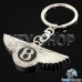 Металлический брелок для авто ключей Bentley (Бентли)