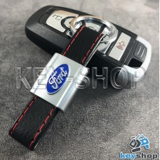 Кожаный брелок для авто ключей Ford (Форд)