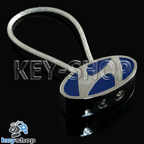 Металлический брелок для авто ключей Хундай (Hyundai)
