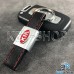 Кожаный брелок для авто ключей KIA (КИА)