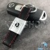 Кожаный брелок для авто ключей  MAZDA (Мазда)