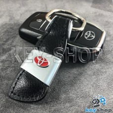   Кожаный брелок для авто ключей Toyota (Тойота)