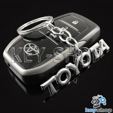 Металлический брелок для авто ключей Toyota (Тойота)
