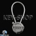 Металлический брелок для авто ключей VOLVO (Вольво)
