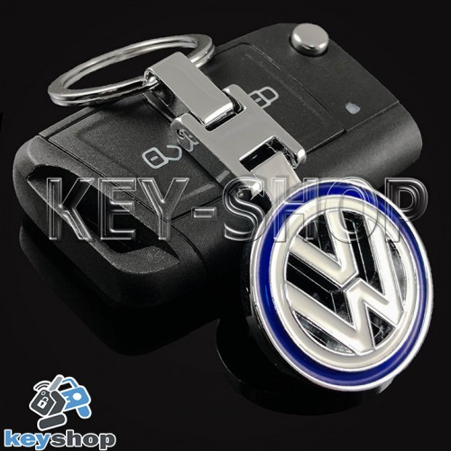 Металлический брелок для авто ключей Volkswagen (Фольксваген)
