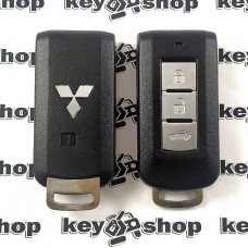 Смарт ключ Mitsubishi (Митсубиси) 3 кнопки, чип ID46 (PCF7952) 433 MHz