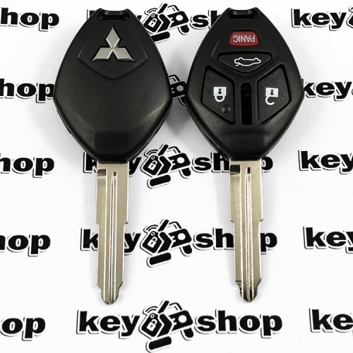 Корпус авто ключа Mitsubishi Eclipse (Мицубиси Эклипс) 3 + 1 - кнопки