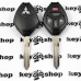Корпус авто ключа Mitsubishi (Митсубиси) 3 + 1 - кнопки левое лезвие