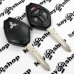Корпус авто ключа Mitsubishi (Митсубиси) 3 + 1 - кнопки левое лезвие