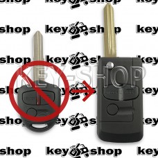 Корпус выкидного авто ключа MITSUBISHI (Митсубиси) 3 - кнопки (под переделку)