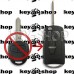 Корпус выкидного авто ключа MITSUBISHI (Митсубиси) 2 - кнопки  (под переделку)