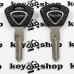 Ключ для мотоцикла Triumph (Триумф), лезвие правое с упорами