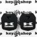 Чехол (черный, силиконовый) для мото ключа Kawasaki (Кавасаки)
