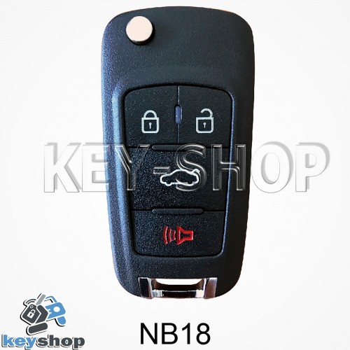 Ключ заготовка (NB18) для программатора KEYDIY, KD-X2, KD Mini