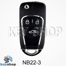 Ключ заготовка (NB22 - 3) для программатора KEYDIY, KD-X2, KD Mini