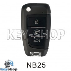Ключ заготовка (NB 25) для программатора KEYDIY, KD-X2, KD Mini