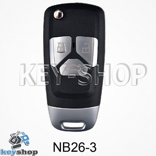 Ключ заготовка (NB26 - 3) для программатораKEYDIY, KD-X2, KD Mini