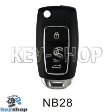 Ключ заготовка (NB 28) для программатора KEYDIY, KD-X2, KD Mini