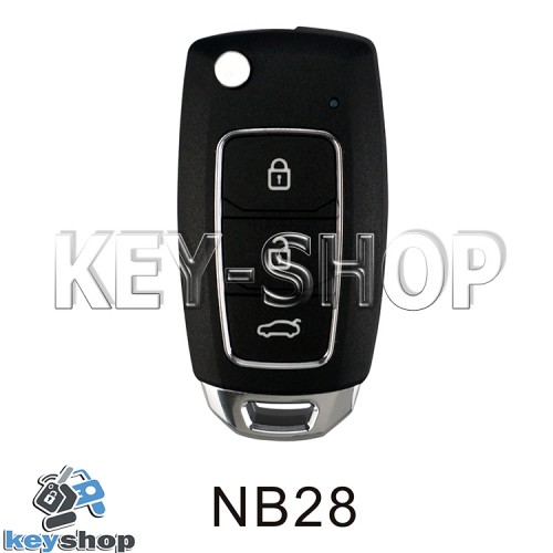 Ключ заготовка (NB 28) для программатора KEYDIY, KD-X2, KD Mini