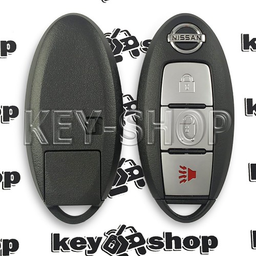  Смарт ключ NISSAN (Ниссан) 2 + 1 кнопка (PANIK) ID 46 (PCF7952) (FCCICWTWB1U815) 315Mhz