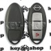  Смарт ключ NISSAN (Ниссан) 2 + 1 кнопка (PANIK) ID 46 (PCF7952) (FCCICWTWB1U815) 315Mhz