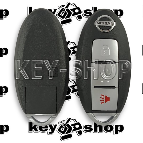 Смарт ключ NISSAN (Ниссан) 2 + 1 кнопка (PANIK) (PCF7936) 315Mhz