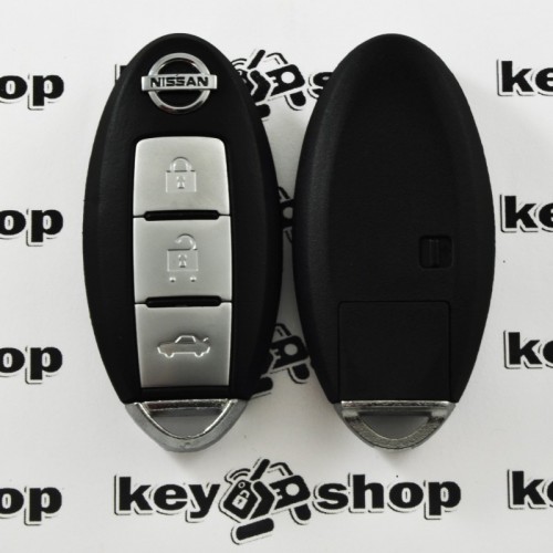         Оригинальный смарт ключ для Nissan Sentra, Maxima (2007-2012гг) (Ниссан Сентра, Максима) 3 кнопки, ID 46, PCF 7952, CWTWB1V735, 433 Mhz