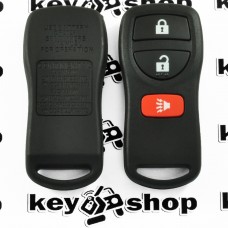 Оригинальный пульт для Nissan X-Trail, Tiida (Ниссан Х-трейл, Тиида) 2+1 кнопки, 315MHz