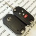 Корпус выкидного автоключа для Nissan (Ниссан) 3 - кнопки + 1 кнопка