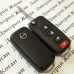 Корпус выкидного ключа для Nissan (Ниссан) 3 кнопки + 1 кнопка