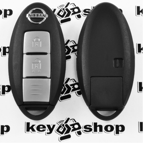 Корпус смарт ключа для NISSAN (корпус) 2 ― кнопки, (с лезвием)
