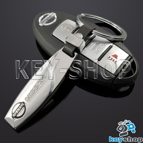 Металлический брелок для авто ключей Nissan (Ниссан)