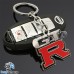 Металлический брелок для авто ключей Nissan GTR (Ниссан)