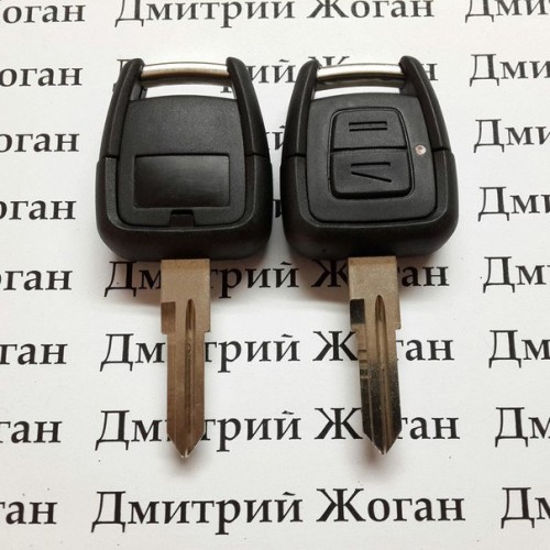 Автоключ для OPEL (Опель) 2- кнопки, ID40, 433 Mhz, лезвие YM28