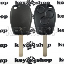 Автоключ для Opel (Опель) 3 кнопки, лезвие VA2, с чипом 4A (PCF 7961), 434 MHz