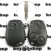 Корпус автоключа Opel MOVANO, VIVARO (Опель Мовано, Виваро) 3 кнопки, под лезвие NE 73