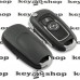     Оригинальный выкидной ключ для Opel Astra K (Опель Астра К) 2 кнопки, с чипом ID 46, (PCF 7961 E), 433MHz