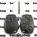 Корпус автоключа Opel (Опель) - 3 кнопки, под лезвие VA2