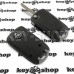 Корпус выкидного ключа OPEL (Опель) 2 кнопки (Под переделку) лезвие YM28