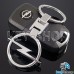 Металлический брелок для авто ключей Опель (Opel)